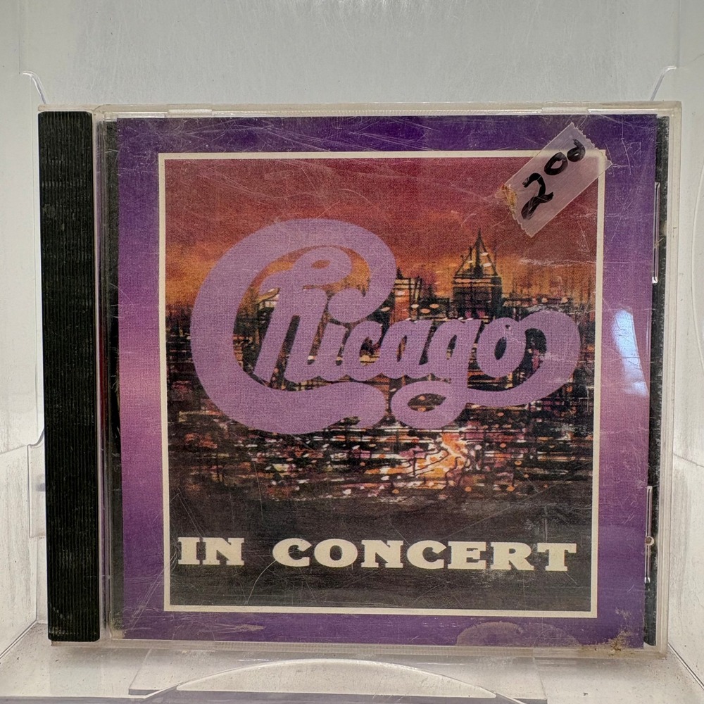 Chicago In Concert CD Classic Sound Inc CSI Live Album Beginnings 25 Or 6 To 4